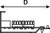 1U 25 Port Category 3 Voice Panel (side view)