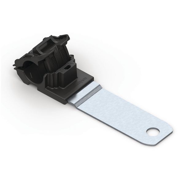 One-piece ratchet closure allows for easy installation before, during or after final assembly.