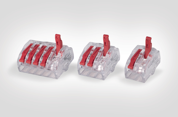 Very Easy electrical connection - HELLERMANN TYTON HelaCon Wire Connectors.  