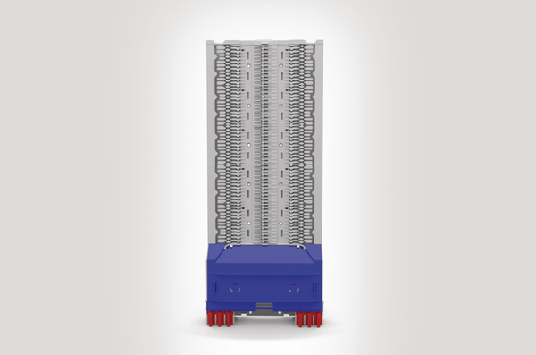 Unloaded Integrated Routing Module suitable for 30 SE or 60 SC Splice Trays.