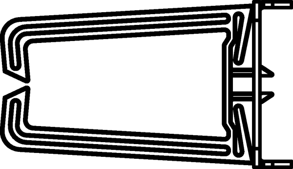 1U/2U Cable Manager Rail - FCM04/05