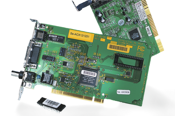 Secure identification of component parts and circuit boards with Helatag.