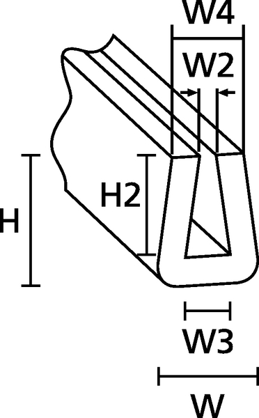 Kabelschutz bei der Führung durch scharfkantige Bereiche SM1 (800