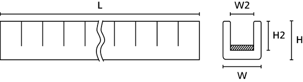 Profilés de protection THA-016 (251-06102)