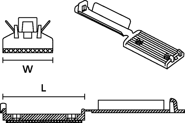 Câbles de remplacement pour attaches capot