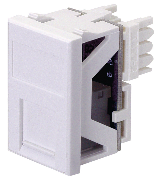 CAT5e Unshielded LJ6C Outlet 6C08IDC-C5E/WH (852-30009)
