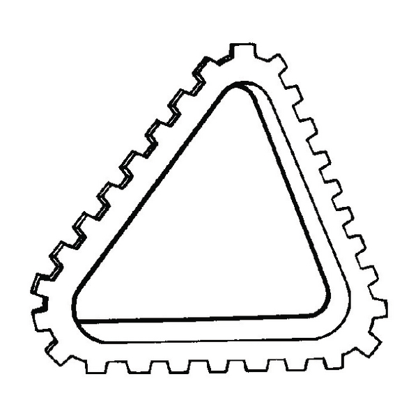 Kantenschutz schwarz rot, Abm:210 x 160 N1086