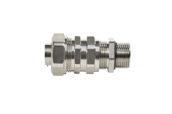 PCS-SCG Compression Fitting with Strain Relief and Cable Seal.