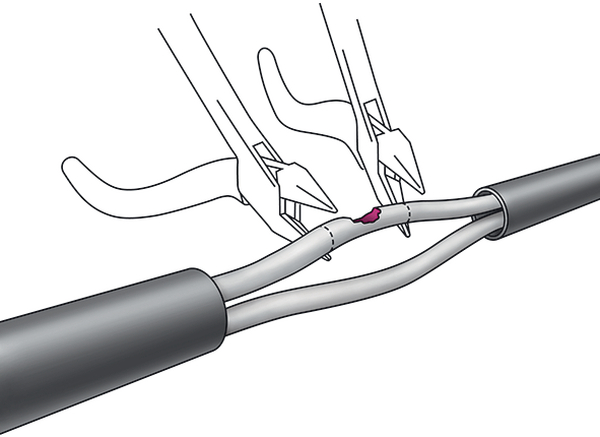 Wärmeschrumpfendes Kabel-Reparatur-Set LVRK-24/6-200 (380-04004)