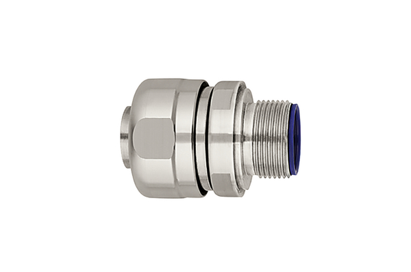HelaGuard PSRSC-FMCFFSS stainless steel fittings for applications in the food-processing industry.