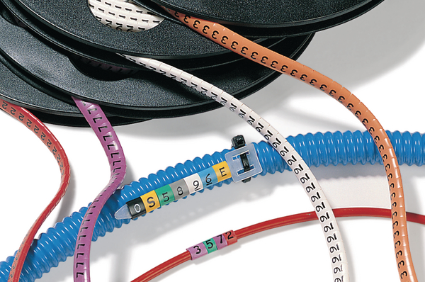 4MM-6MM W3-270 By HELLERMANNTYTON COLOUR Best Price Square CABLE MARKER
