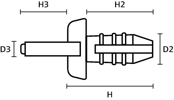 Hellermann Spreiznieten Ductafix R6