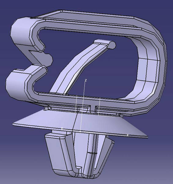 Fixing Elements Fixing elements for tubes and harnesses Universalclip6.2x12.2 (151-00806)