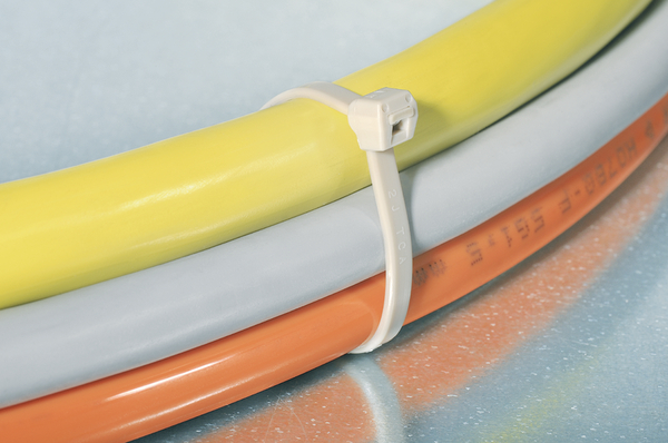 7" Yellow Cable Zip Ties 100 Quantity 
