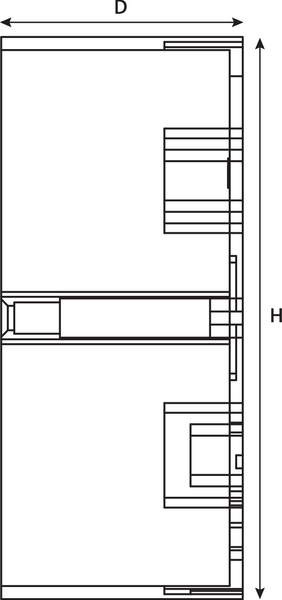 37mm Back Box ASBB01-37MM/WH (854-35183)