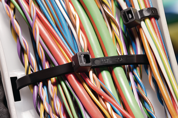 TR TIES Kabelbinder aus Nylon, lang und breit, extra große