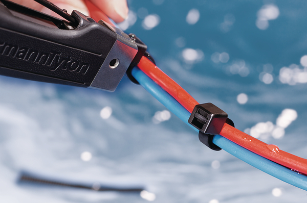 Pro Power Fascette Resistente Alle Intemperie, Nylon 6/6 Con Carbonio, 370 X 7,5 Mm, Confezione Da 100, Riconosciute UL