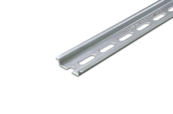 40cm-Din Rail Hat Rail Punched Perforated Galvanised Doctor Volt 0960 