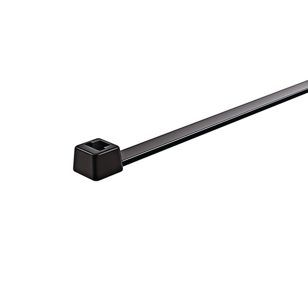 ISOLATECH Set 200 Fascette Serracavi Nere Resistente Ai Raggi UV – 5 Misure: Da 100mm A 450mm – Per Uso Interno/Esterno